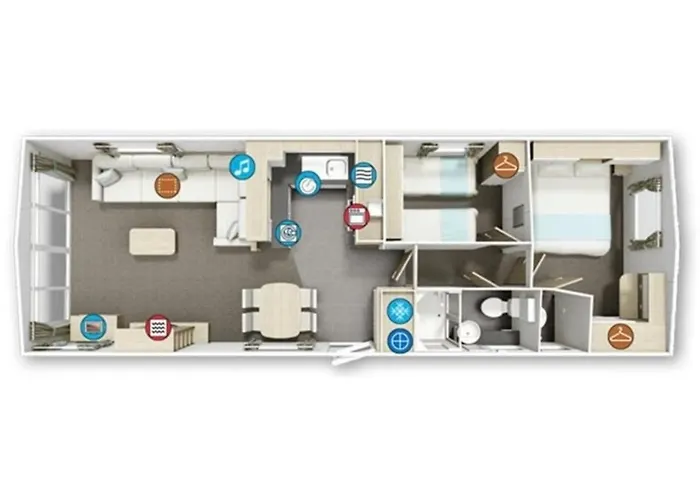 Mobilheim 3 Schwan * Mücheln